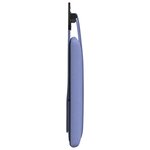 vidaXL Tête de lit suspendue Bleu denim Tissu