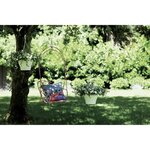 ELHO Pot de fleurs a suspendre Corsica 30 - Blanc - Extérieur & Balcon - Ø 29,4 x H 21,1 cm