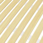 vidaXL Latte de rechange pour sommier avec 24 lattes 120 x 200 cm