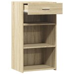 vidaXL Buffet chêne sonoma 50x42 5x93 cm bois d'ingénierie