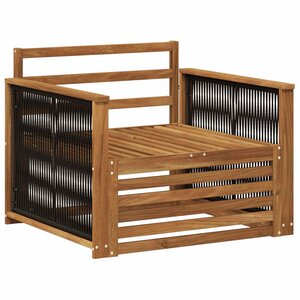 vidaXL Sofa de milieu extérieur Naturel