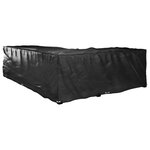 vidaXL Housses de salon de jardin en forme de L 2 Pièces 16 œillets