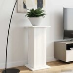 vidaXL Support de Plante 2 Pièces Blanc 30 5 x 30 x 60 5 cm