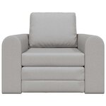 vidaXL Canapé-Lit Gris nuage 98 x 71 x 83 cm tissu
