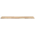 vidaXL Étagères flottantes 2 Pièces 120x40x2 cm acacia massif non traité