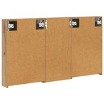 vidaXL Ensemble de Meubles de Salle de Bain 3 Pièces 110 x 10 5 x 60 5 cm