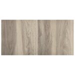 vidaXL Dalles de plancher autoadhésives 20 Pièces PVC 1 86 m² taupe