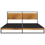 vidaXL Cadre de lit sans matelas métal 160x200 cm