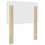 vidaXL Tête de lit Chêne Sonoma 90 cm Bois d'ingénierie