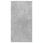 vidaXL Armoire d'évier gris béton 63x29x55 cm bois d'ingénierie