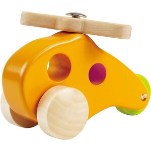 Hape E0051 - Petit hélicoptère en bois