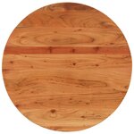 vidaXL Dessus de table Ø90x3 8 cm rond bois massif d'acacia