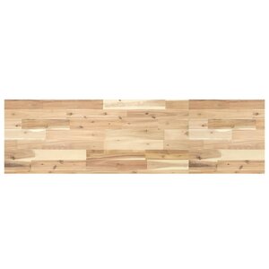 vidaXL Étagère flottante 120x40x4 cm bois d'acacia massif non traité