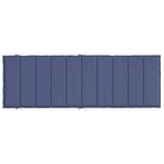 vidaXL Coussin de chaise longue bleu marine tissu oxford