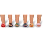 Zapf Creation 836811 - BABY born - Chaussons colorés pour poupées