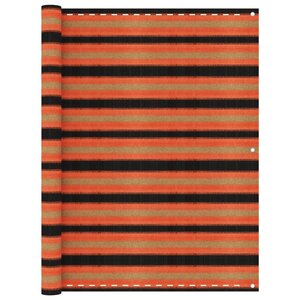 vidaXL Écran de balcon Multicolore 120x500 cm PEHD