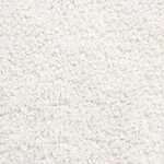 vidaXL Fauteuil Crème Bouclé