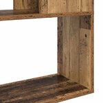 vidaXL Centre de divertissement Marron 80 x 24 x 124 cm