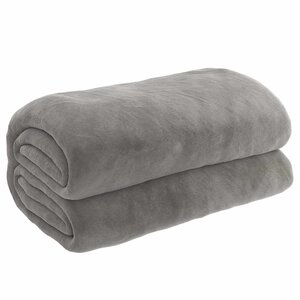 vidaXL Couverture lestée avec housse Gris 138x200 cm 10 kg Tissu