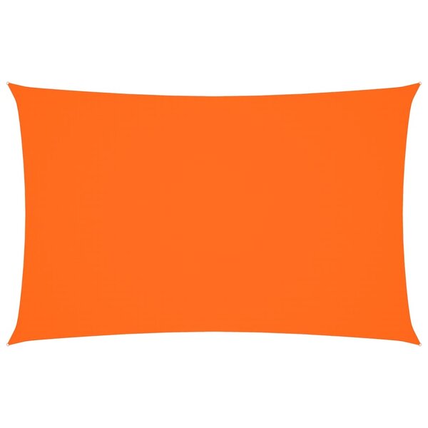 vidaXL Voile de parasol tissu oxford rectangulaire 4x7 m orange