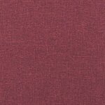 vidaXL Chaise de relaxation Rouge bordeaux Tissu