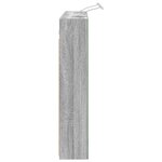 vidaXL Armoire Miroir de Salle de Bain Gris Sonoma 100 x 14 5 x 70 cm