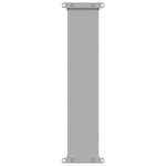 vidaXL Auvent latéral rétractable de patio 60x300 cm Rouge