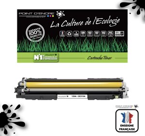 126A / CE310A - JAUNE - Grande capacité