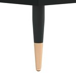 vidaXL Armoire de salle de bain noir 58x33x60 cm bois d'ingénierie