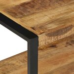 vidaXL Porte-vêtements 80x40x190 cm bois de manguier massif brut