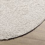 vidaXL Tapis shaggy PAMPLONA poils longs moderne crème Ø 200 cm