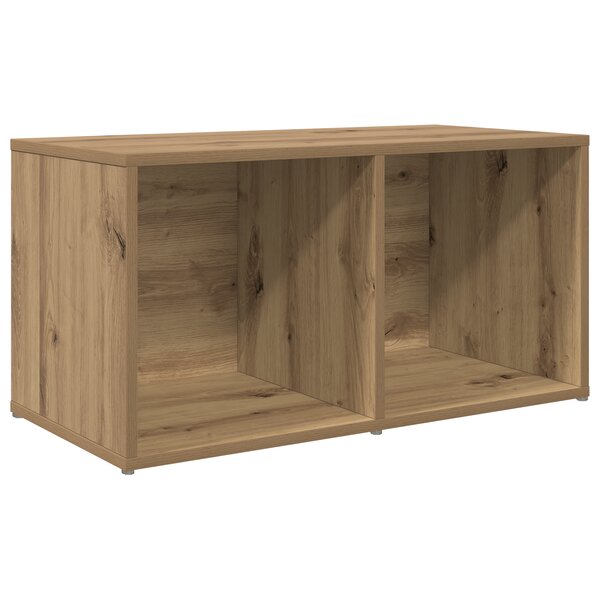 vidaXL Meuble TV chêne artisanal Bois d'ingénierie