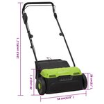 vidaXL Scarificateur de gazon électrique 2 en 1 1500 W