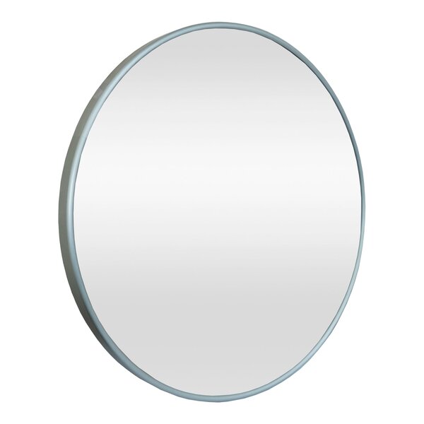 Miroir mural rond 40 cm gris graphite 03_0007939