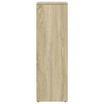 vidaXL Armoire de salle de bain Chêne sonoma 30x30x95 cm Aggloméré