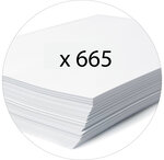 Classeur à levier eterneco prem'touch dos 70mm - a4 - visuels assortis - x 10 - exacompta