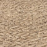 vidaXL Tapis 120 cm aspect jute intérieur et extérieur