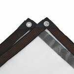 vidaXL Couverture pour plantes Transparent 4 x 5 m PE