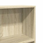 vidaXL Bibliothèque chêne sonoma 60x24x176 cm bois d'ingénierie