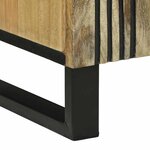 vidaXL Meuble TV Marron 105 x 33 x 46 cm bois de manguier massif