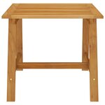 vidaXL Mobilier de salle à manger de jardin 3 Pièces Bois d'acacia solide