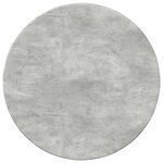 vidaXL Plateau de table Gris béton 40 x 40 x 1.5 cm Bois d'ingénierie