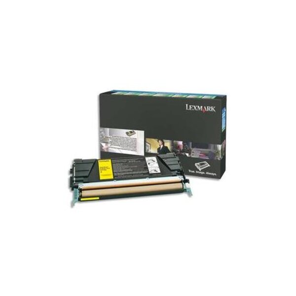 Cartouche toner jaune LRP C734A1HYG LEXMARK