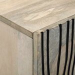 vidaXL Unites TV Blanc 105 x 33 x 46 cm Bois d'ingénierie