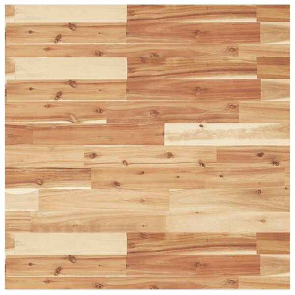 vidaXL Dessus de table carré 70x70x2 cm bois massif d'acacia