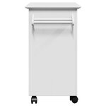 VidaXL Chariot de cuisine BODO blanc 72x45x80 cm