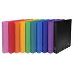 Classeur polypropylène 7/10eme A4+ 30mm Dos 40mm OPAQUE Coloris Aléatoire x 20 EXACOMPTA