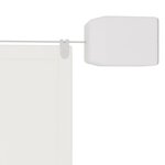 vidaXL Auvent vertical Blanc 60x360 cm Tissu oxford