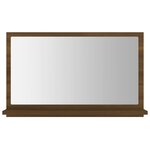 Miroir de bain 60 x 10 5 x 37 cm bois d'ingénierie marron 02_0006897