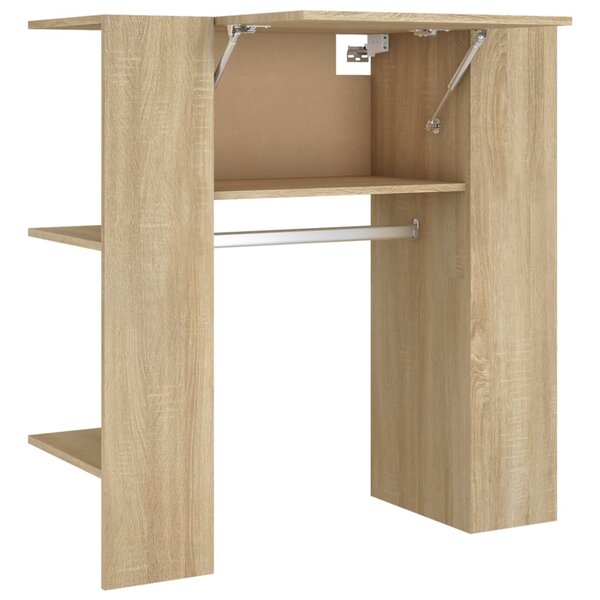 vidaXL Armoire de couloir Chêne sonoma 97 5x37x99 cm Bois d'ingénierie